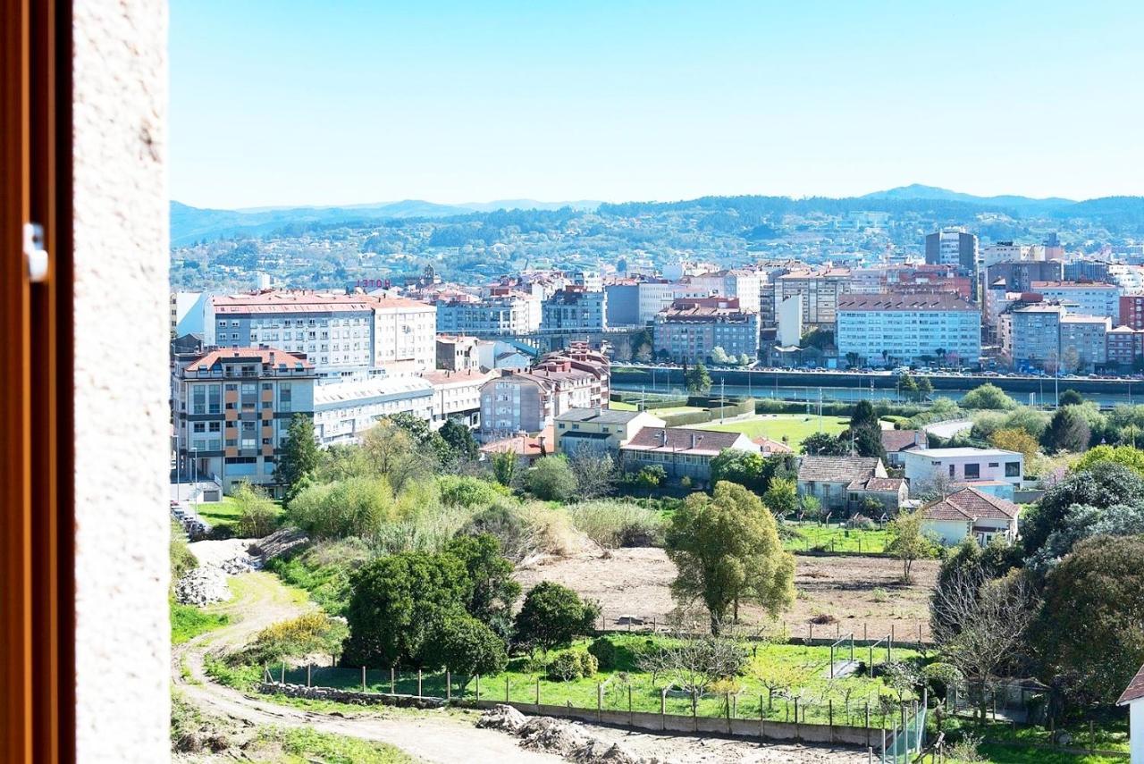 Apt Soleado Y Silencioso - Garaje- A 17 Min Andando Del Centro De Pontevedra Esterno foto