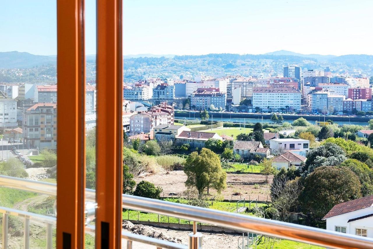 Apt Soleado Y Silencioso - Garaje- A 17 Min Andando Del Centro De Pontevedra Esterno foto
